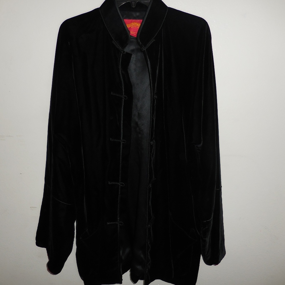 Auth. SHANGHAI TANG Dragon 100% Rayon 100% Silk
